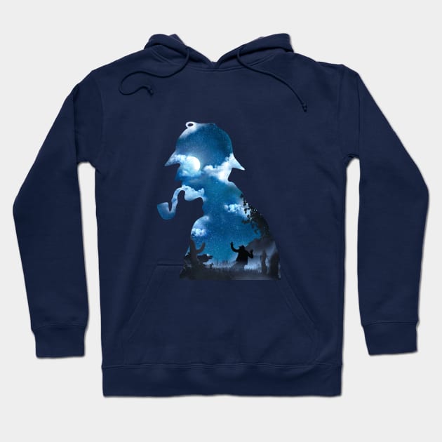 The Terrible Hound on the Moorland Hoodie by DVerissimo